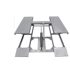 Table élévatrice mobile à ciseaux basse en hauteur, équipement hydraulique de réparation automobile avec élévateur à ciseaux pratique JA-H25 portable et compact - Product Image 1