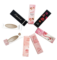 Tubes d'emballage cosmétiques biodégradables personnalisés de rouge à lèvres et de brillant à lèvres avec votre propre marque