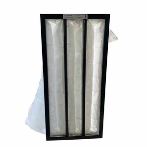 Filtre à poche plissé pour unité de traitement d'air HVAC, prix d'usine - Product Image 6