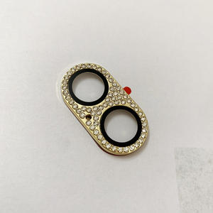 <span class=keywords><strong>Objectif</strong></span> de caméra en aluminium diamant brillant livraison rapide avec verre pour <span class=keywords><strong>iphone</strong></span> 16/16plus - Product Image 5