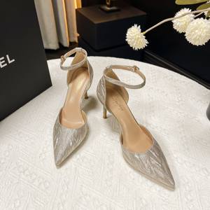 <span class=keywords><strong>Champion</strong></span> versión coreana <span class=keywords><strong>sandalias</strong></span> de aguja para mujer tacón alto cinturón de un lado PRIMAVERA/invierno Color puntiagudo plantilla ligera PU - Product Image 5