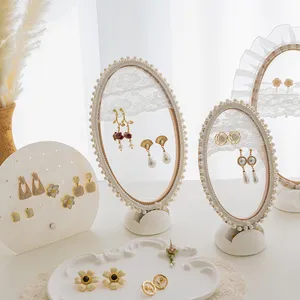 Soporte de madera para <span class=keywords><strong>pendientes</strong></span>, exhibidor de joyería, accesorios para fotografía, estante de almacenamiento para escaparates - Product Image 3