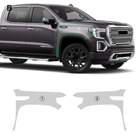 Film de protection transparent mat en TPU en gros pour GMC Sierra AT4 DENALI SLT 2019-2021, pré-découpé, personnalisation complète du véhicule