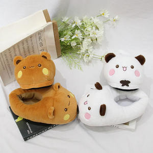 Pantoufles en peluche personnalisées Anime chaussures d'intérieur en coton pantoufles <span class=keywords><strong>Pikachu</strong></span> en peluche de coton épaissies chaudes chaussures de sol - Product Image 4