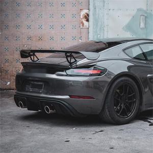 Kit de modification de l'aileron arrière enveloppant de grande taille OEM pour 718 Cayman Boxster Upgrade <span class=keywords><strong>GT4</strong></span> - Product Image 6