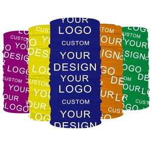Tubo de poliéster sin costuras personalizado multifunción ciclismo cuello polaina transpirable cara fresca bufanda Bandanas al aire libre <span class=keywords><strong>Bandana</strong></span> personalizada - Product Image 5