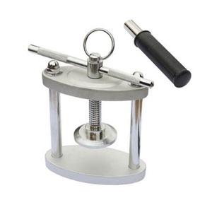 Presse manuelle à double couche pour flacons dentaires, compresseur de prothèses dentaires, presse de serrage pour flacons de laboratoire dentaire pour le moulage de prothèses - Product Image 3