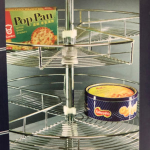 270 da cucina in filo di acciaio e bagno pigra Susan mobile ad angolo rotante cesto ferramenta mobili - Product Image 3