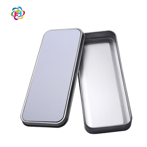 Sublimation heat transfer custom pencil case children sublimation pencil case stationary case tin box with aluminum sheet