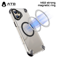 Étui de téléphone portable magnétique à aspiration nouvelle génération 2025, toucher doux, fabrication directe d'usine, antichoc, anti-traces de doigts pour iPhone