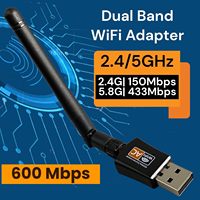 Adaptador WiFi USB de Doble Banda AC600Mbps RTL8811CU para Linux