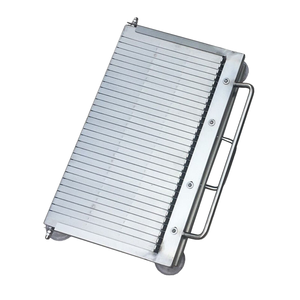 Double Blade Stainless Steel Commercial Catering Grain Processing Fruit Slicer Food Chopper Vegetable Cucumber Slicing Machine - Product Image 4