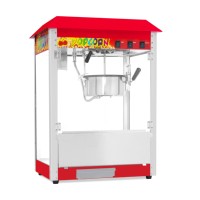 Machine à Popcorn Électrique Entièrement Automatique Commerciale, Design Sphérique en Forme de Papillon, Chauffage Électrique pour Vente Ambulante