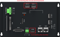 Controlador de Movimiento CNC FINGER con Nueva Interfaz PLC USB/RS485/LAN/WIFI, Sistema de Máquina de Resorte de 6-36 Ejes, 2GB de Memoria, 1 Año de Garantía