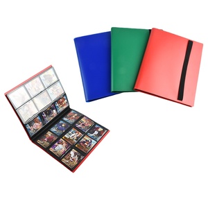 Álbum de Colección de Tarjetas Coleccionables PP de 9 Bolsillos con Cierre Elástico Duradero para Exhibición de Tarjetas de Baloncesto, Fútbol y Deportes de Estrellas - Product Image 2