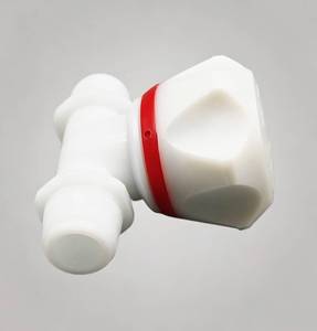 Regulador de Presión de Agua de Plástico para Agua Fría y Caliente con Válvula Angular de 1/2'' - Product Image 4