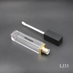 Rỗng Lip Gloss Ống Rõ Ràng Vuông 6-7Ml Kem Che Khuyết Điểm Lỏng Ống Với Applicator - Product Image 3