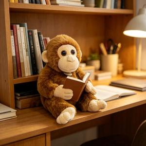 Adorables Peluches <span class=keywords><strong>de</strong></span> Mono <span class=keywords><strong>de</strong></span> 20cm/30cm con Corazón, Lindos Peluches <span class=keywords><strong>de</strong></span> Mono, Regalos para el Día <span class=keywords><strong>de</strong></span> San Valentín y Navidad - Product Image 2