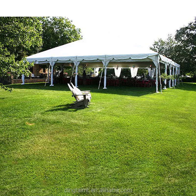 Tenda Acara Pernikahan Transparan Mewah, Tenda Luar Ruangan Acara Tenda untuk 150 Orang