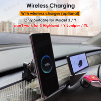 Écran tactile sans fil Vjoycar de 2,5 pouces pour tableau de bord, écran avant pour Tesla Model 3/Model Y, combiné d'instruments