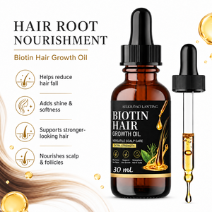 Elixires Herbales Nutritivos para el Cuero Cabelludo, Tratamiento Capilar, Aceite de Biotina para el Crecimiento del Cabello, Suero Anticaída - Product Image 2