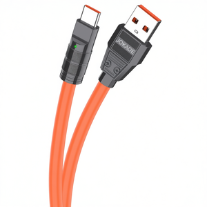 Jokade Orange <b>Usb</b> <b>Type</b> <b>C</b> Charging <b>Cable</b> 1m Fast Charge For Phone Tablet - Product Image 3