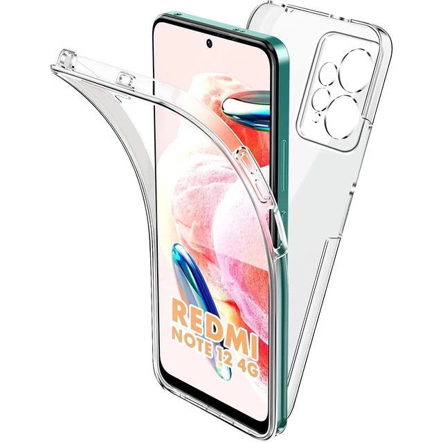 360 Full Body Phone Cases for Redmi A1 A2 Note 11 12 13 Fashion Protective Case