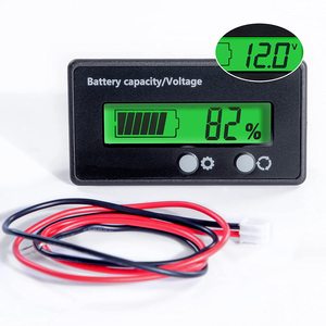 Voltímetro digital com luz de fundo <span class=keywords><strong>lcd</strong></span>, medidor de voltímetro digital e à prova d'água para 2s-15s, baterias de lítio chumbo-ácido - Product Image 4