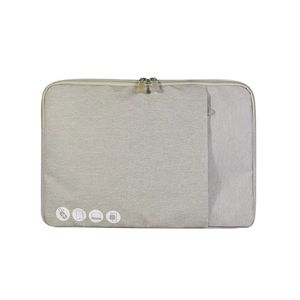 Étui pour ordinateur portable en tissu flocon de neige brodé sur mesure ISO, résistant à l'eau, antichoc, sac pour Mac-Book 14 pouces - Product Image 6