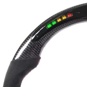 พวงมาลัยสำหรับ SUBARU LEGACY Outback <span class=keywords><strong>STT</strong></span> WRX 86 BRZ frz 2015-2021พวงมาลัยรถยนต์ LED คาร์บอนไฟเบอร์ปรับแต่งได้ตามต้องการ - Product Image 5