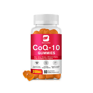 Private Label 60pcs Complément Alimentaire Antioxydant Coq10 Gummies Coenzyme <span class=keywords><strong>Q10</strong></span> Gummies pour Coeur - Product Image 1