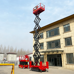 Plataforma Elevadora de Tijera Hidráulica Autopropulsada Pequeña de 20, 30 y 40 Pies con Certificación CE - Product Image 4