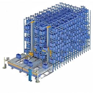 Sistemi di Stoccaggio Automatico <span class=keywords><strong>ASRS</strong></span> per Magazzini Industriali Aeroespaziali con Gru Impilatrici ad Alto Volume SKU - Product Image 5