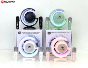 Meilleur <span class=keywords><strong>haut</strong></span>-<span class=keywords><strong>parleur</strong></span> de karaoké portable Bluetooth Lautsprecher avec double microphone, lumière LED en forme de lune avec <span class=keywords><strong>haut</strong></span>-<span class=keywords><strong>parleur</strong></span> Bluetooth - Product Image 3