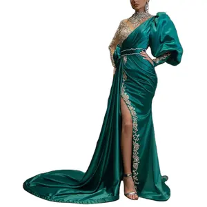 Gaun Vestido mode musim semi 2024 pakaian wanita gaun malam wanita Damas De Honor elegan gaun pesta penuh dewasa