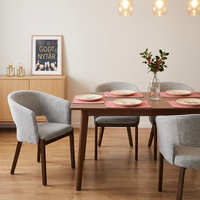 Chaise de salle à manger en bois de frêne moderne pour hôtels restaurants salons fermes et entrepôts-vente en gros à moindre coût