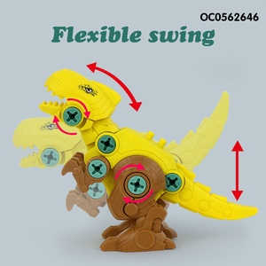Stem toys-producto educativo de plástico, ensamblaje de dinosaurios - Product Image 4