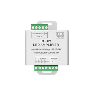 Amplificateur de signal LED RF 2,4 GHz Xinbeixiao avec coque en aluminium 12V 24V 4 canaux pour bande LED RGBW - Product Image 2