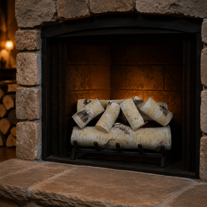 Leños de Cerámica para <span class=keywords><strong>Chimenea</strong></span> de Gas, Leños de Madera Falsos, Decoración - Product Image 4