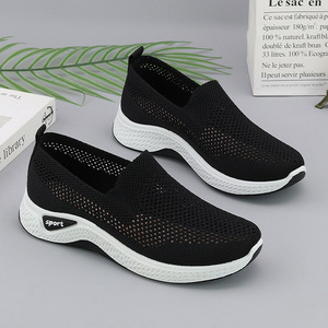 Zapatos Deportivos Casuales para Mujer, Modelo 2026, Esenciales para Viajar, con Tejido de Malla, Suela Suave, Estilo Slip-On, Suministro Directo de Fábrica - Product Image 4