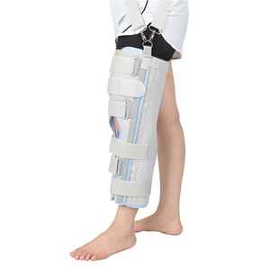 Cinta de fixação do joelho médica para imobilização pós-operatória patela luxação ligamento lesão design três peças Estadias - Product Image 2