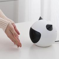 Mini radiateur électrique de bureau pour dortoir, petit diable mignon de dessin animé, chauffe-mains et pieds