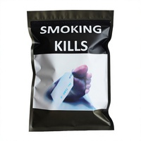 Sachets plats à fermeture éclair imprimés par gravure, étanches à l'humidité, en PE, pour tabac à rouler, 25g 30g 50g 100g, design prêt à l'emploi