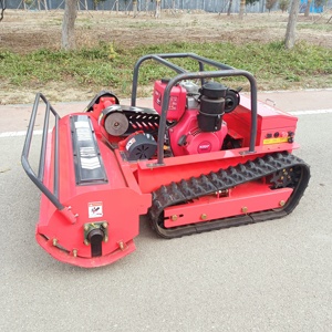 Nuovo Tosaerba Cingolato da Giardino e Agricolo Completamente Automatico con Telecomando e Funzione Trinciaerba - Product Image 1