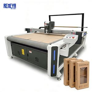 Máquina de Corte Vibratoria Avanzada REMEYA para Cartón, Plástico y Láminas Corrugadas, Plegado Preciso, Máquina de Corte de Papel Compleja - Product Image 1