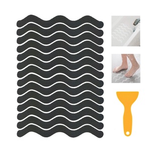 2*20cm Bandes antidérapantes adhésives pour salle de bain, douche, escaliers, bateaux, baignoire, sécurité, 24 pièces - Product Image 1