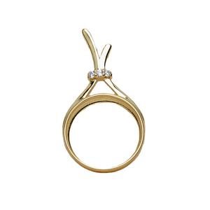 Mabei - Soporte para Colgante de Plata de Ley S925, 18 mm, para Perlas, Accesorio para Manualidades, con Decoración Vacía, Fornituras y Componentes para Joyería - Modelo 4887 - Product Image 5