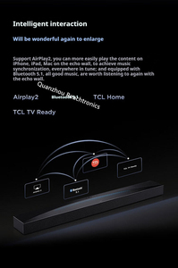 ชุดซาวด์บาร์ TCL Q85HPro 7.1.4 รุ่นดั้งเดิม พร้อมซับวูฟเฟอร์ T-chord และซาวด์บาร์ กำลังไฟรวม 860 วัตต์ สำหรับโฮมเธียเตอร์ - Product Image 5
