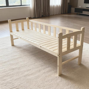 Cama Infantil Económica de Madera Maciza con Barandilla para Niños de 3 a 8 Años - Product Image 4