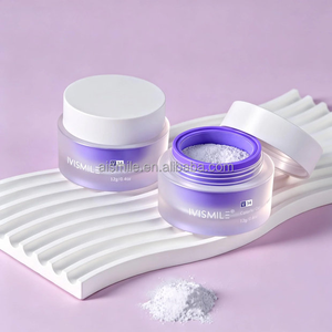 Polvo Dental Corrector de Color Morado <span class=keywords><strong>V34</strong></span> con Sabor a Menta, 12 g, Limpieza Bucal Profunda, Efecto Blanqueador, Natural - Product Image 3